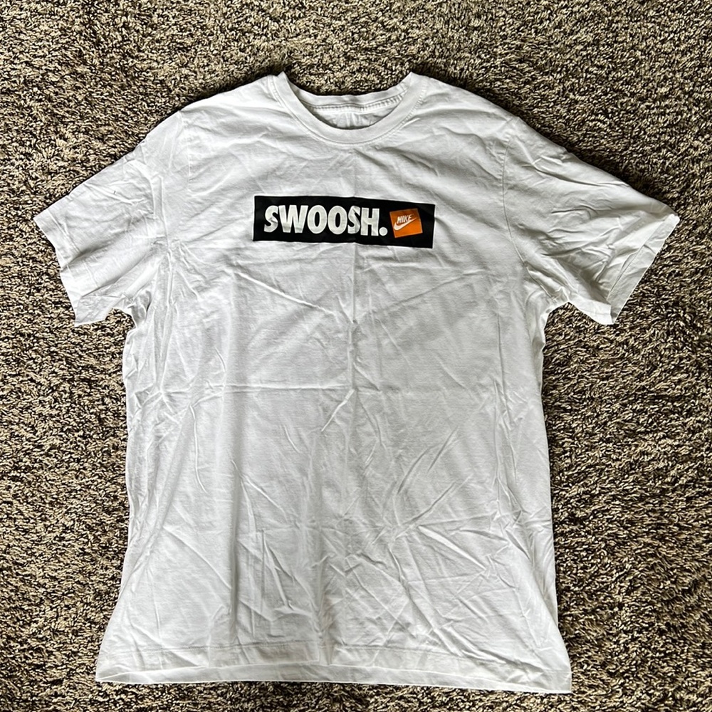 Nike graphic swoosh shirt